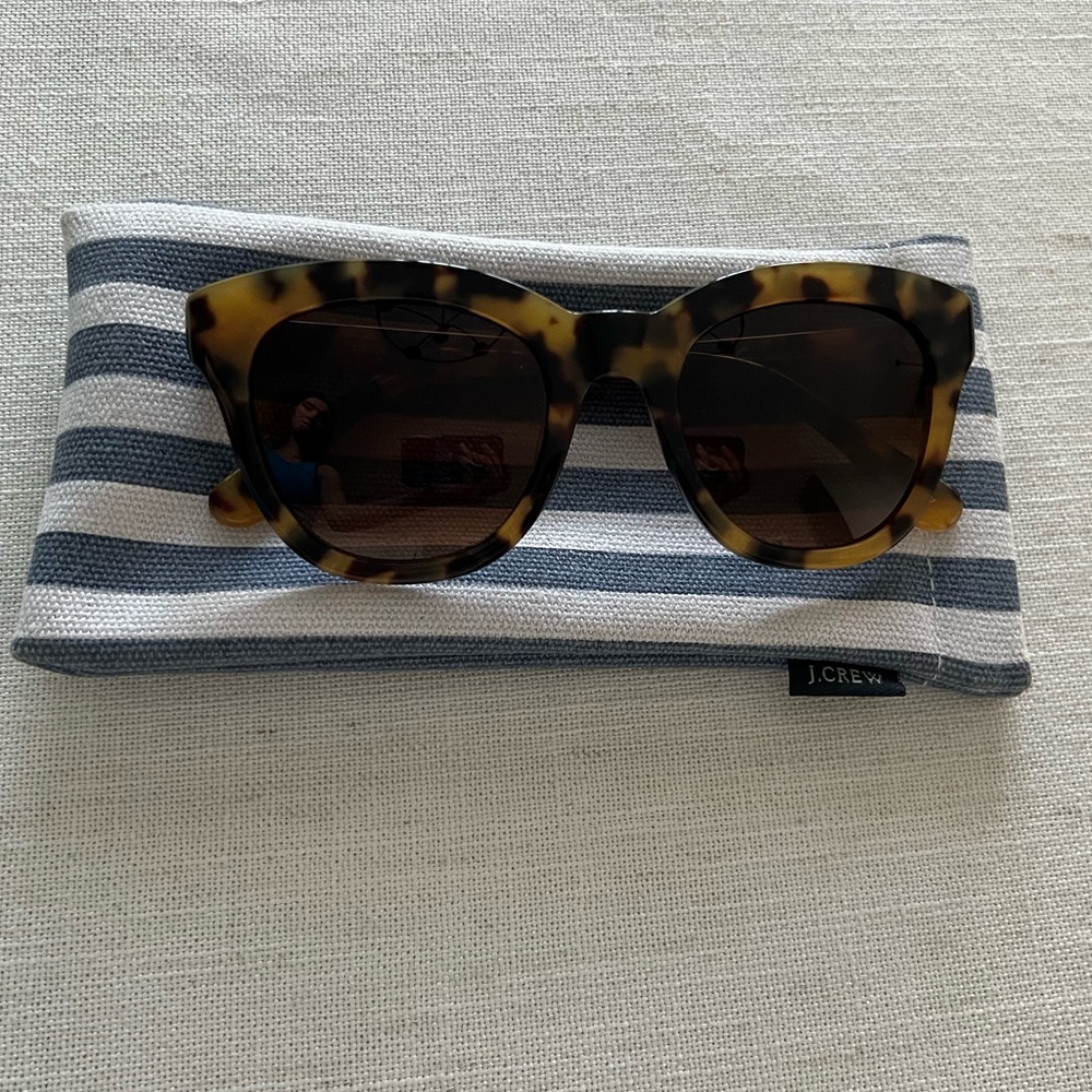 J. Crew tortoise sunglasses